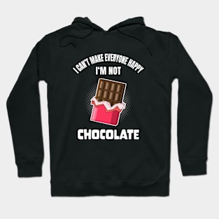 Funny Chocolate Lover Foodie Quote Humor Hoodie